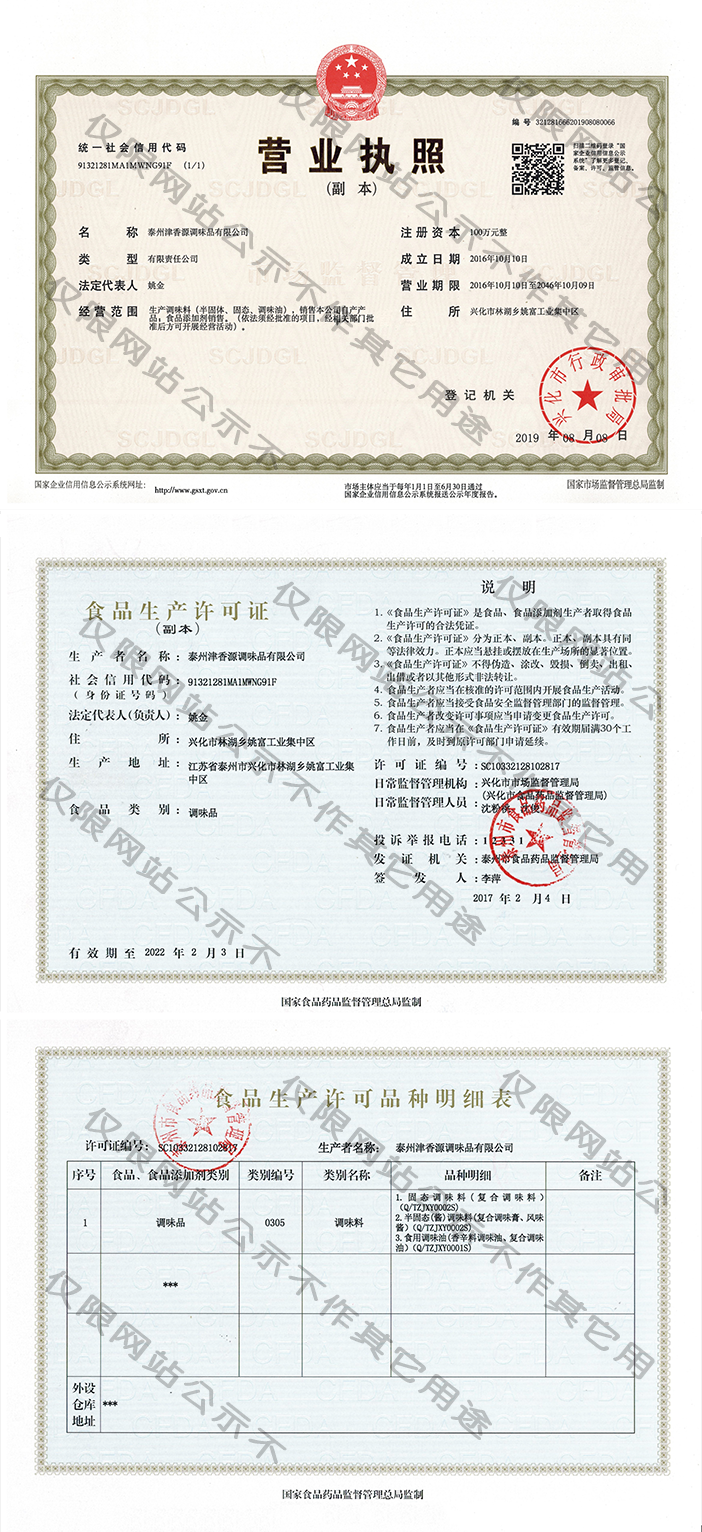 執(zhí)照公示圖